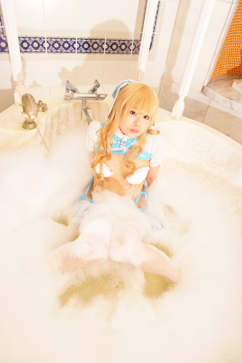 [Cosplay]  Night Cocoon Lovely  Hot Cosplayer gets naked